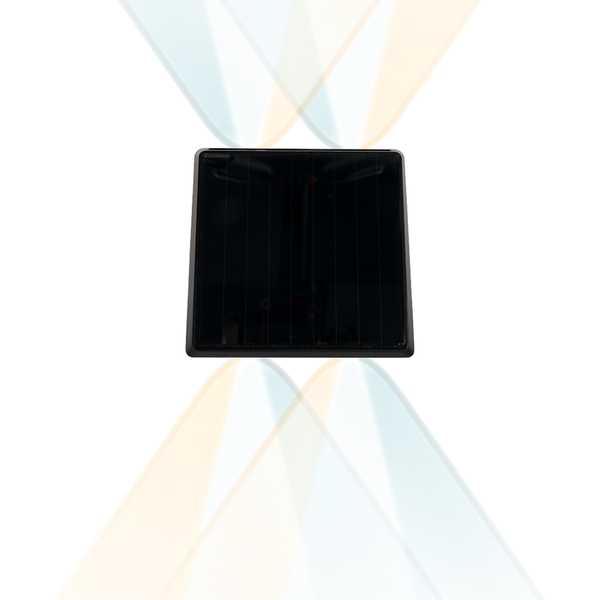Schwarzes Solarpanel