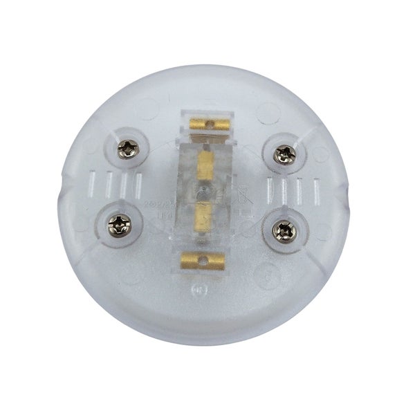 Runde LED-Leuchte mit vier Schrauben