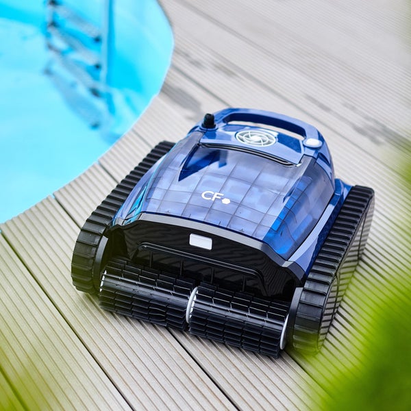 Elektrischer Poolroboter CF 600, vollautomatisch mit Fernsteuerung bis<br />zu 200m²