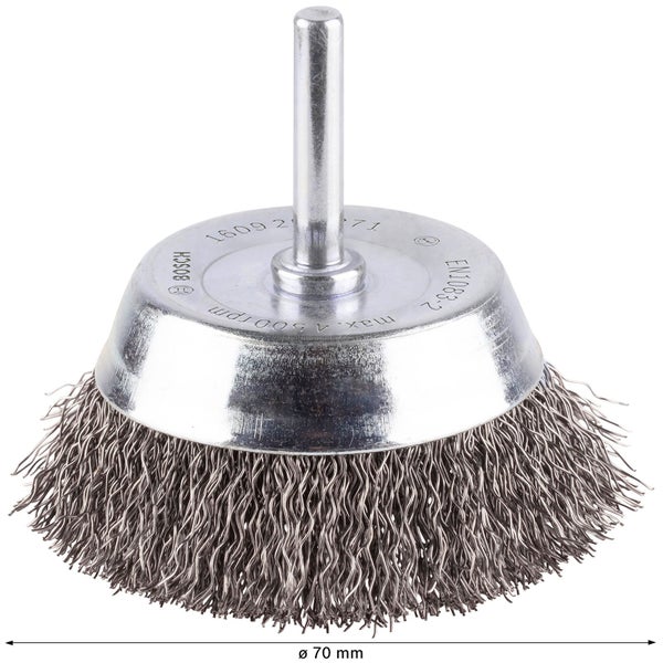 Bosch PRO Metal clean Topfbürste 70 x 0,20 mm gerader Schaft - 1609200271