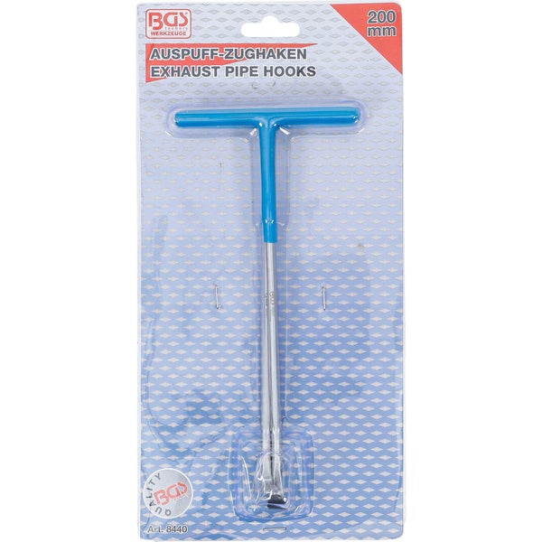 Auspuff-Zughaken, 200 Millimeter, verpackt