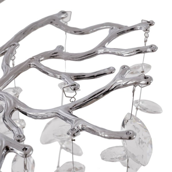 Dekorative Zweige mit Kristallen für Wohnraumgestaltung