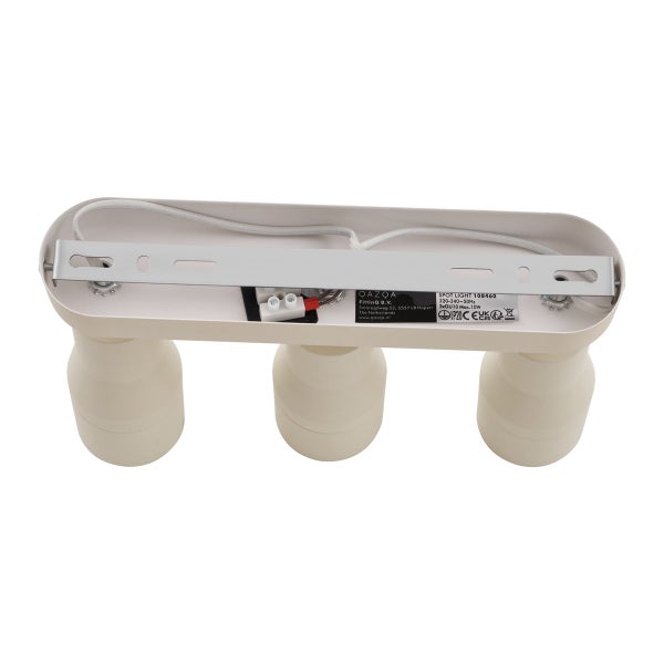 QAZQA Deckenleuchte mit drei Fassungen