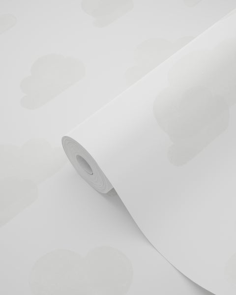 Tapetenrolle mit Wolkenmuster