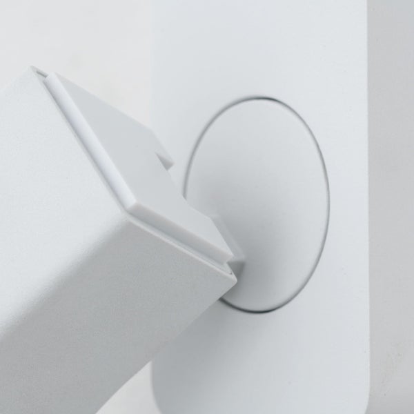 Strahler Sineo 2-flammig GU10 Weiß – Deckenstrahler modern für Wohnzimmer