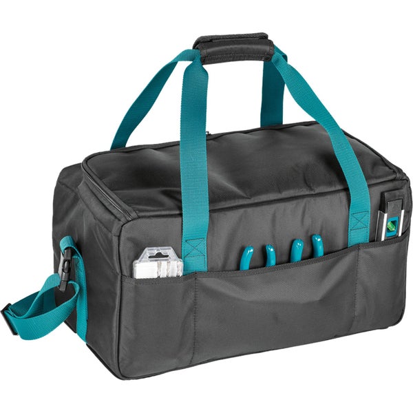 Werkzeugtasche mit Werkzeugen und Zubehör