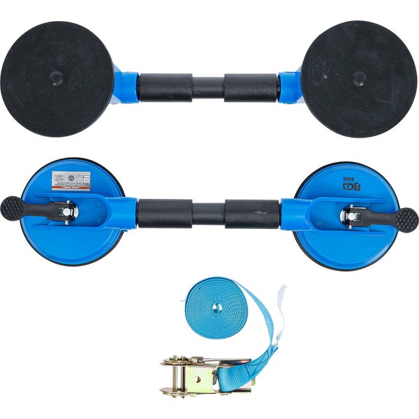 Doppelsauger mit Spanngurt