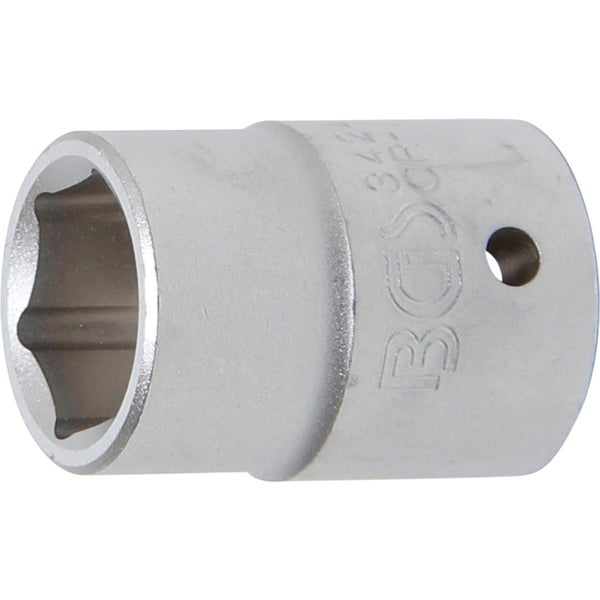 BGS Steckschlüssel-Einsatz Sechskant Antrieb Innenvierkant 20 mm (3/4) SW 24 mm - 3424