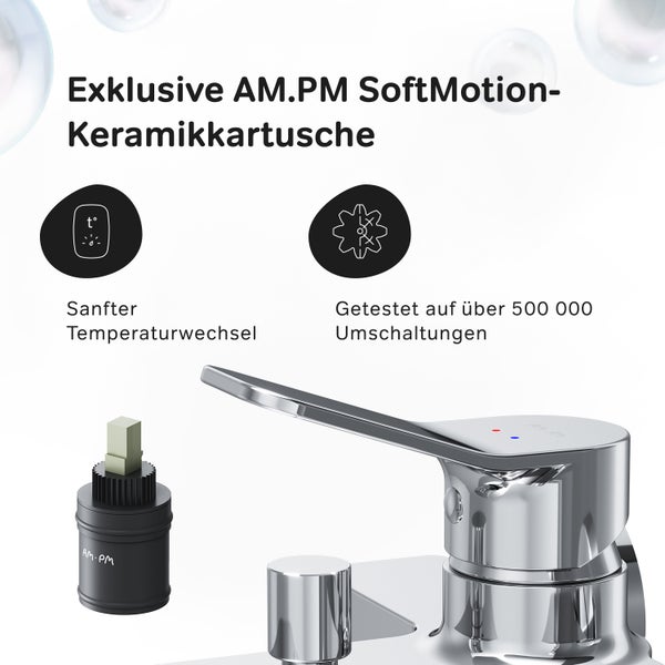 AM.PM SoftMotion Keramikkartusche für sanften Temperaturwechsel, getestet auf über 500000 Umschaltungen