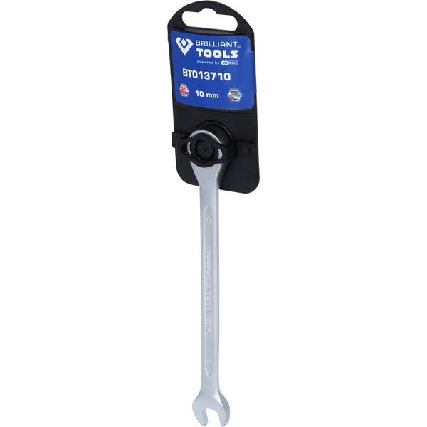 Brilliant Tools Ringmaulschlüssel mit Ratsche, 10 mm