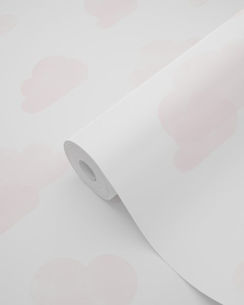 Tapetenrolle mit Wolkenmuster