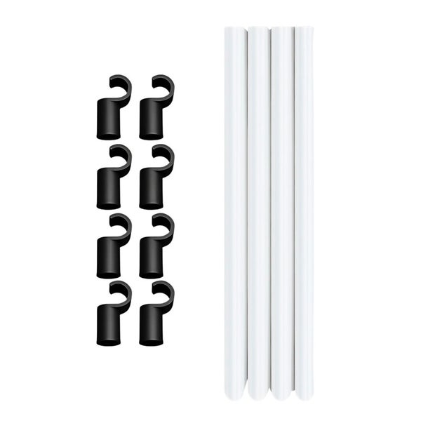 Homebox Stangen Set 80 cm, 16 mm – Original Zubehör für Growboxen, Stabil & Erweiterbar für Mehr Platz & Optimale Flächennutzung