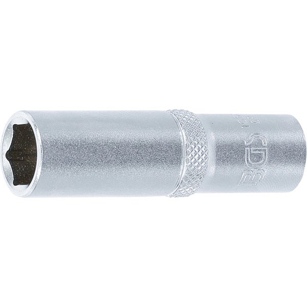 BGS Steckschlüssel-Einsatz Sechskant tief Antrieb Innenvierkant 10 mm (3/8) SW 12 mm - 10532