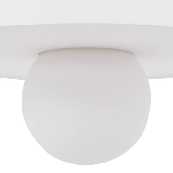 Lindby Pendelleuchte Nielson (Modern) in Weiß aus Gips/Ton (1 flammig, E27) - Deckenlampe Esstischlampe Hängelampe Hängeleuchte Wohnzimmerleuchte