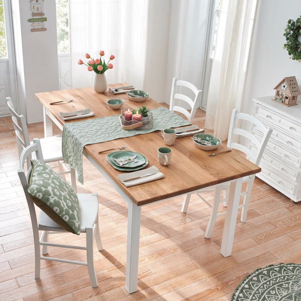 FRANK FLECHTWAREN|Tischläufer Lindengrün, 40 x 140 cm, POLYESTER