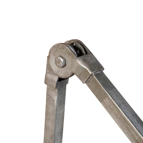 Industrielle Wandleuchte grau verstellbar - Mersey