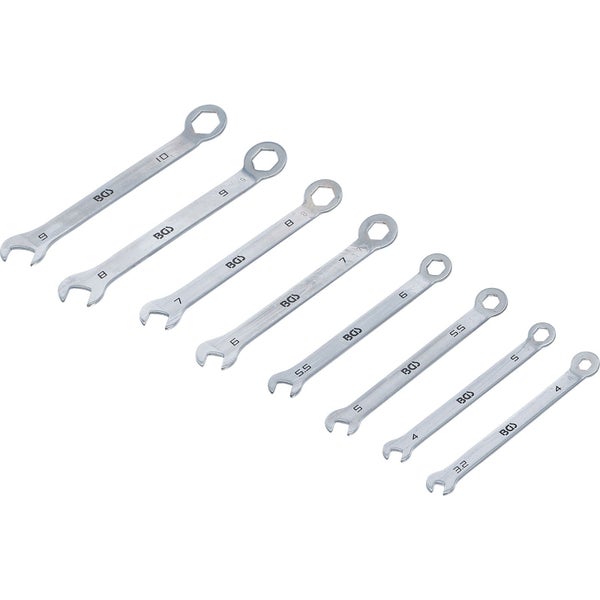 BGS Maul-Ringschlüssel-Satz Mini-Ausführung SW 4 - 10 mm 8tlg. - 8646