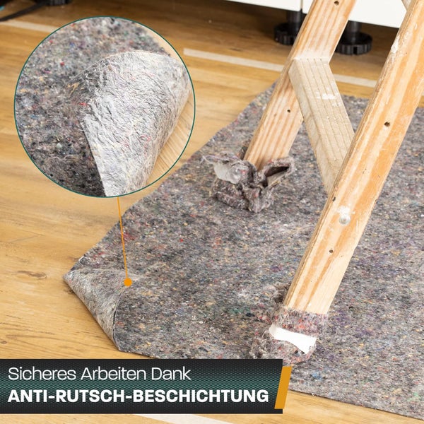 Hinrichs Malervlies 50m 180g/m² - Abdeckvlies Anti-Rutsch