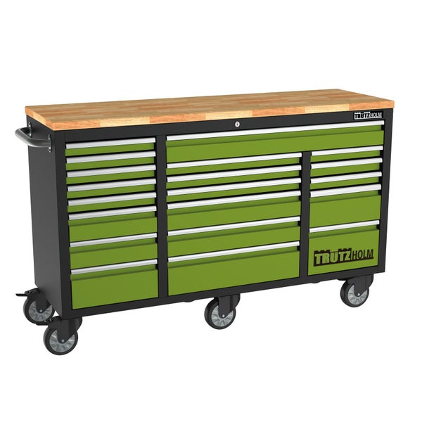 TRUTZHOLM Werkstattwagen Deluxe XXL 20 Schubladen inkl. 4 Schubladen 135 tlg. bestückt