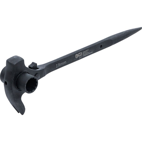 Hammerringschlüssel mit 19 Millimeter Maulweite