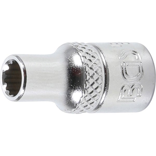 BGS Steckschlüssel-Einsatz Zwölfkant Antrieb Innenvierkant 6,3 mm (1/4) SW 5 mm - 10775