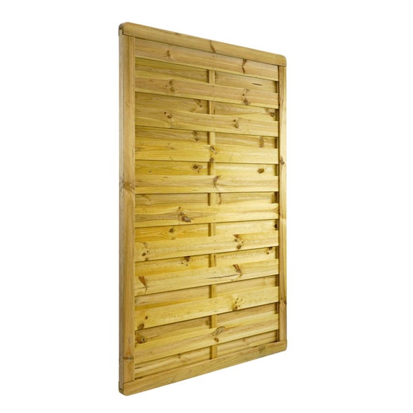 Holzzaun Element für den Garten