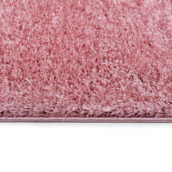 Home Deluxe Hochflorteppich SOFI - Altrosa,  150 x 80 cm