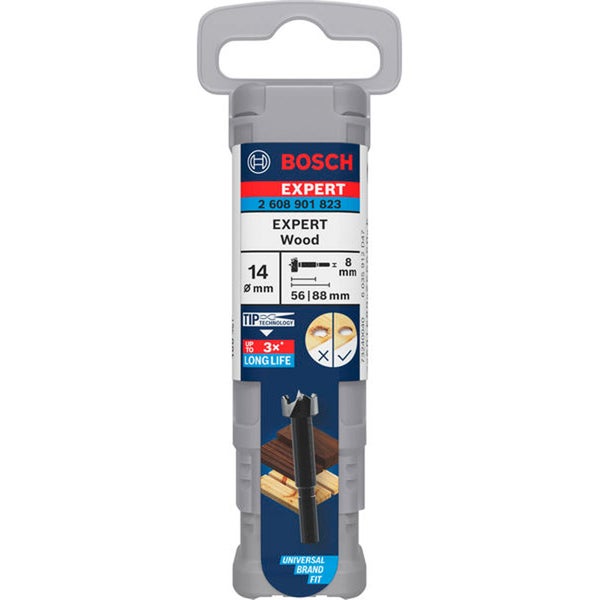 Bosch Expert Holzbohrer, 14 Millimeter Durchmesser