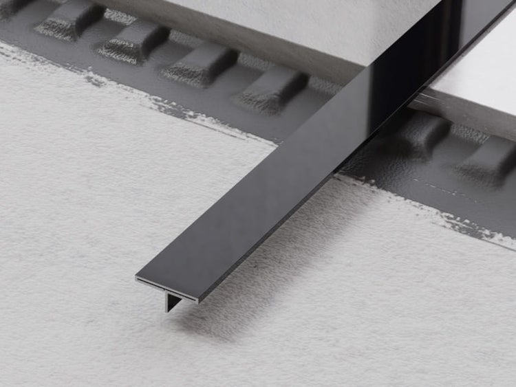 T-Profil aus Metall für Bodenbeläge