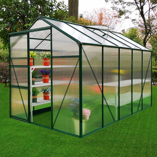 Gewächshaus 1.9m x 3.1m ohne Sockel