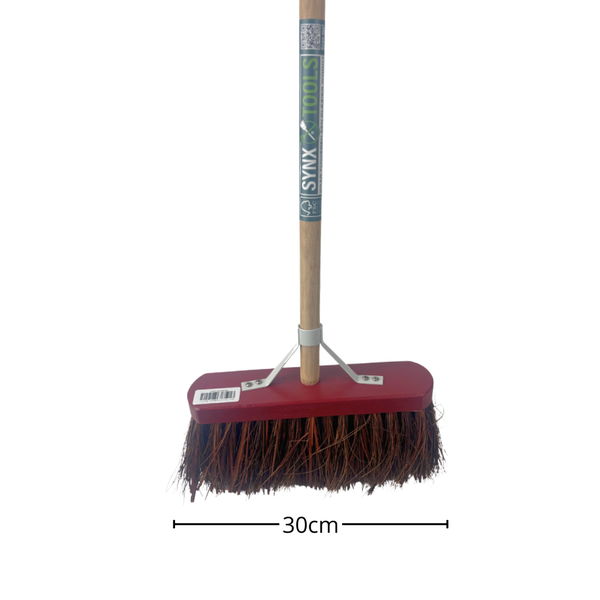 30 cm Kehrbesen mit Holzstiel