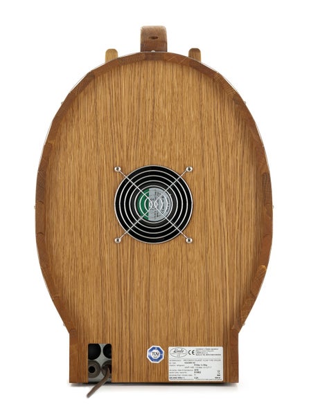 Bierzapfanlage im Eichenfass-Design mit zwei Zapfhähnen