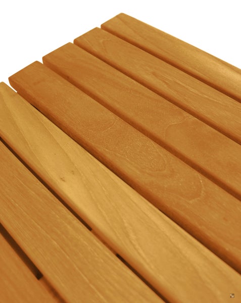 Holzlattenstruktur für Gartenmöbel