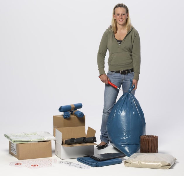PROREGAL Kunststoffsack Für Abfallsammler 70 Liter 250 Stück