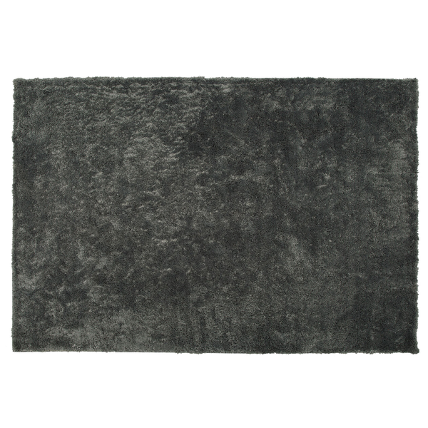 Teppich dunkelgrau 160 x 230 cm Shaggy EVREN