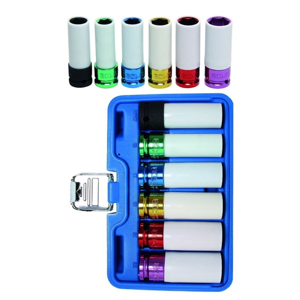 Schlagschrauber-Nusskasten mit verschiedenen Größen