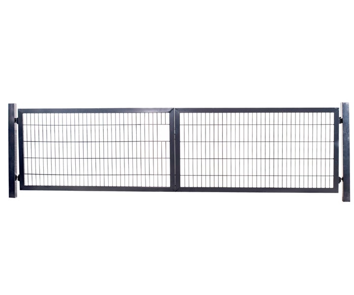 2-flügelig Industrietor Anthrazit 6/5/6 mm 3000 x 1800 mm