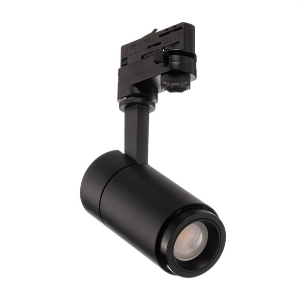 Arcchio LED Stromschienenstrahler Nanna in Schwarz aus Aluminium (1 flammig, ) Arbeitszimmerleuchte