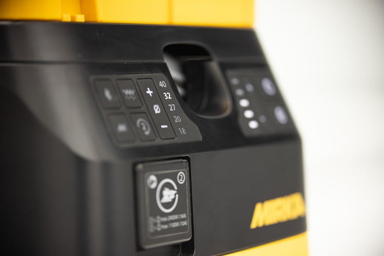 Mirka DEXOS 1217 M AFC / Industriestaubsauger Klasse M / 17L Nass- & Trockensauger / Automatische Filterreinigung / 4m Schlauch