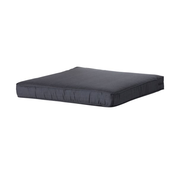 Lounge Sitzkissen Basic schwarz - ca. 73x73 cm - 2er-Set
