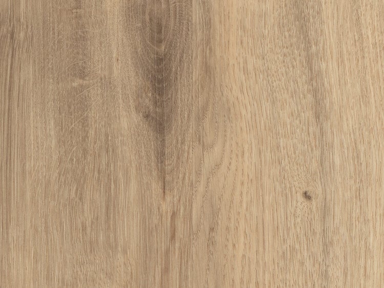 Laminatboden mit natürlicher Eichenholzoptik und detaillierter Maserung