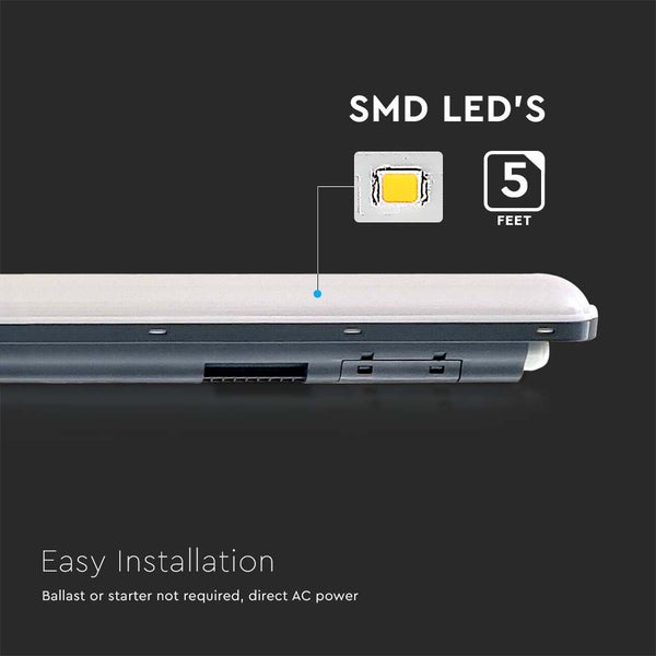 SMD LED-Leuchte mit einfacher Installation und fünf Fuß Länge