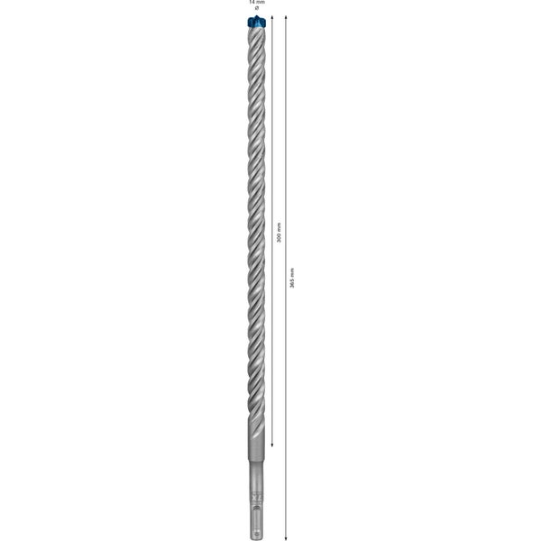 Bosch Expert SDS plus-7X Hammerbohrer 14 x 300 x 365 mm - 2608900123