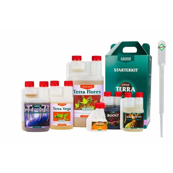 Canna Terra 6-teiliges Set – Ihr All-in-One Dünger für gesundes Wachstum und üppige Blüten!