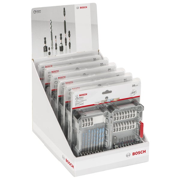 Bosch Bohrer und Bits Set, 35-teilig, in Verkaufsverpackung