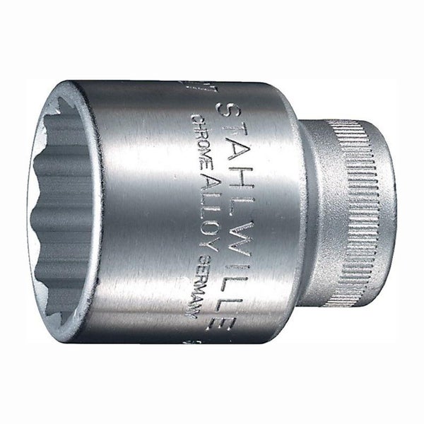 Stahlwille Steckschlüsseleinsatz 50 1/2″ 12-kant Schlüsselweite 15 mm - 3010015
