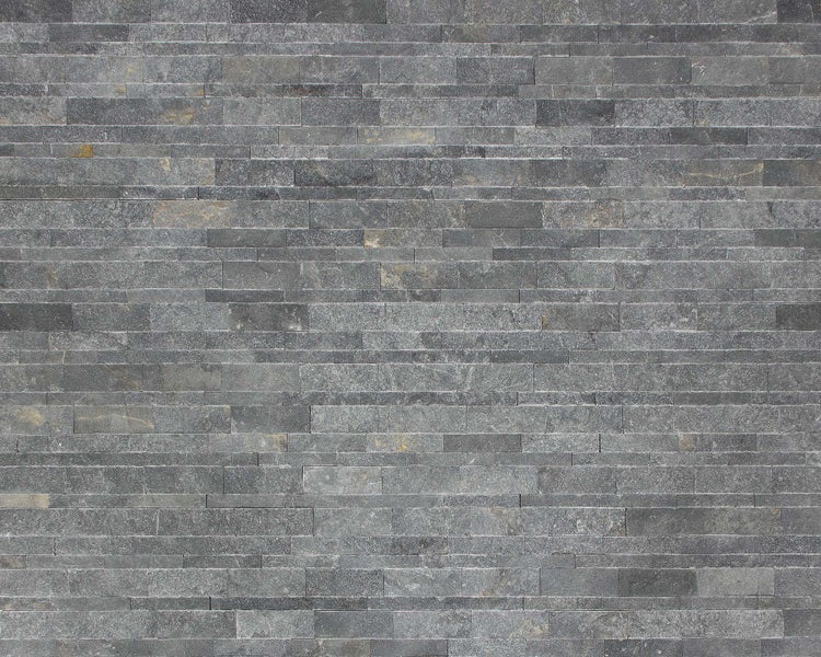 Wohnrausch Wandverblender Naturstein Marmor Paneele BLACK, mittelgrau