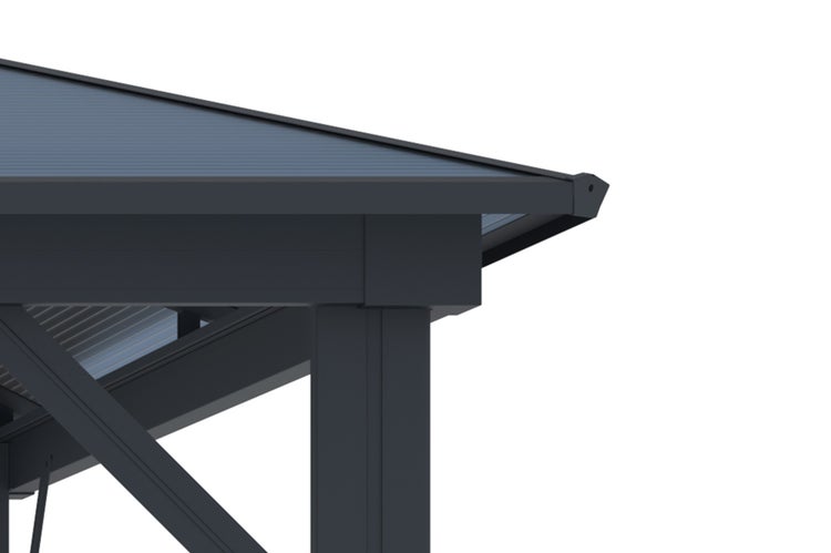 Aluminium Pavillon GRACE 300S300 Anthrazitgrau