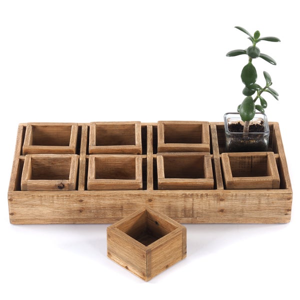 Kisten-Set Cubo II 7-tlg. Massivholz