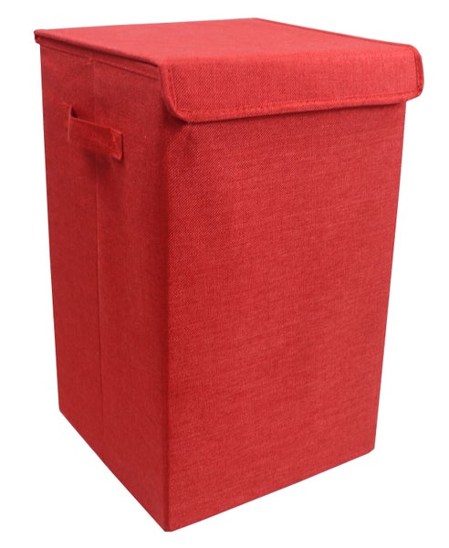 Wäschekorb Wäschebox Stoffbox mit Deckel Dreso M